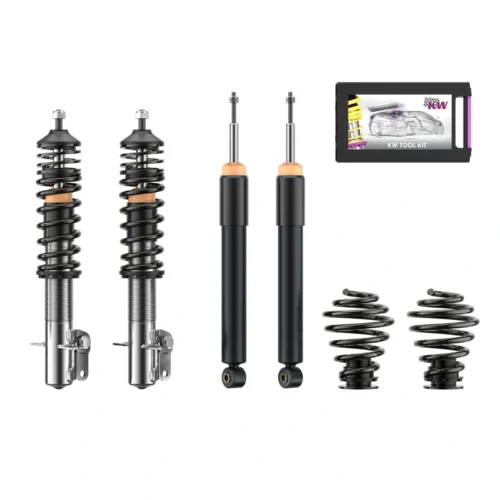 KW V1 Classic Line Assetti a Ghiera Stradali – Cod. 10220011-B per BMW Serie 3, Serie 3 Convertible, Serie 3 Coupe