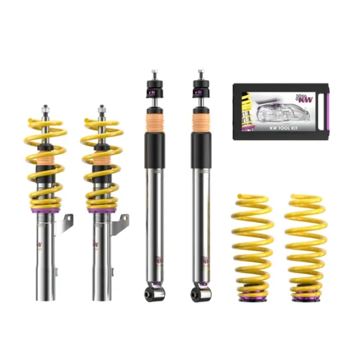 KW V3 Inox Assetti a Ghiera Stradali – Cod. 35210005 per AUDI A3, TT, TT Roadster e VOLKSWAGEN GOLF IV, NEW BEETLE