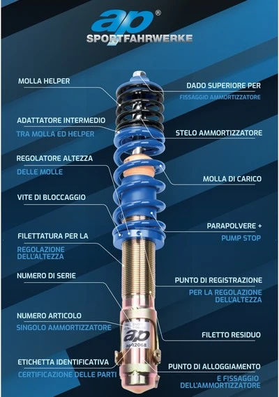 Ap Coilover Suspension massimo divertimento nella guida ad alta qualità a un prezzo super competitivo