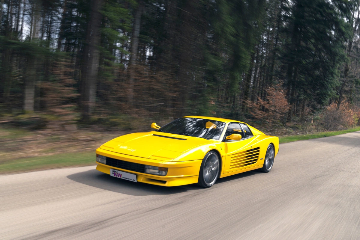 KW V3 su Ferrari Testarossa
