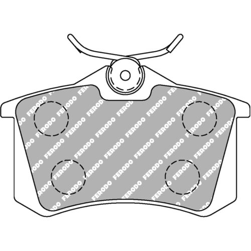 Pastiglie freno posteriori Ferodo DS Performance – Cod. FDS1083 per Audi A2, Audi A3, Audi A4 e altri