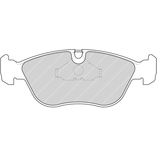 Pastiglie freno anteriori Ferodo DS Performance – Cod. FDS1285 per Volvo 850, Volvo C70, Volvo S70 e altri