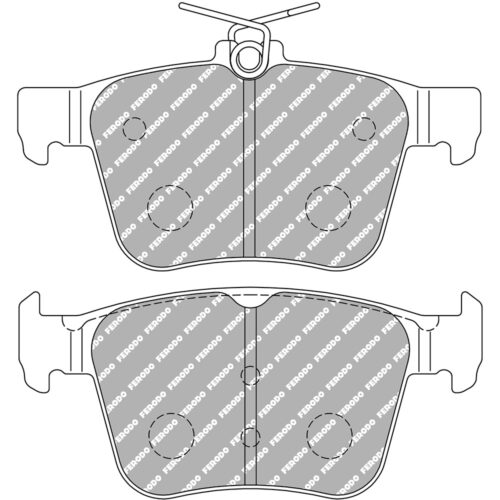 Pastiglie freno posteriori Ferodo DS Performance – Cod. FDS4697 per Audi A3, Audi RS3, Audi TT e altri