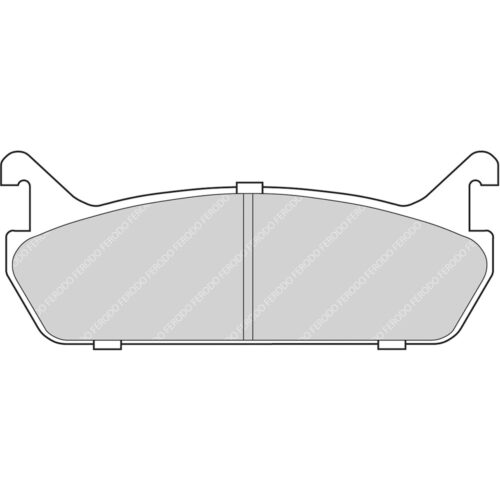 Pastiglie freno posteriori Ferodo DS Performance – Cod. FDS654 per Daihatsu APPLAUSE, Mazda 323, Mazda MX-5 e altri