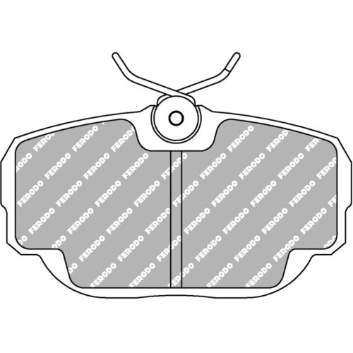 Pastiglie freno anteriori Ferodo DS Performance – Cod. FDS660 per Bmw Serie 3, Bmw Z1, Mercedes-Benz 190 e altri