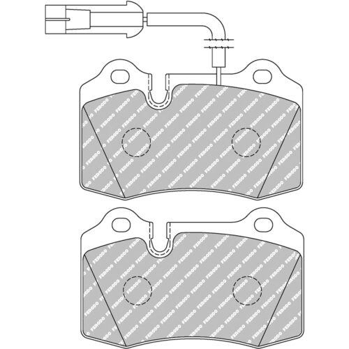 Pastiglie freno Ferodo DS Performance – Cod. FDS721 per Alfa Romeo 156, Alfa Romeo GTV, Alfa Romeo SPIDER e altri