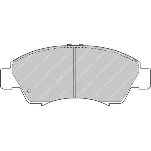Pastiglie freno anteriori Ferodo DS Performance – Cod. FDS777 per Honda CIVIC, Honda CRX, Honda JAZZ e altri