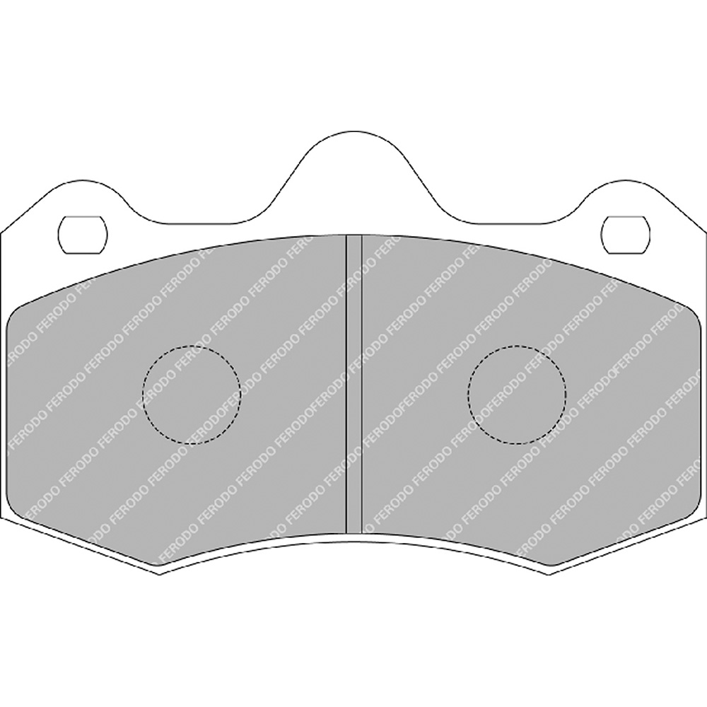Pastiglie freno Ferodo DS Performance - Cod. FDSR3083 per Holden COMMODORE, Holden HSV, Renault CLIO