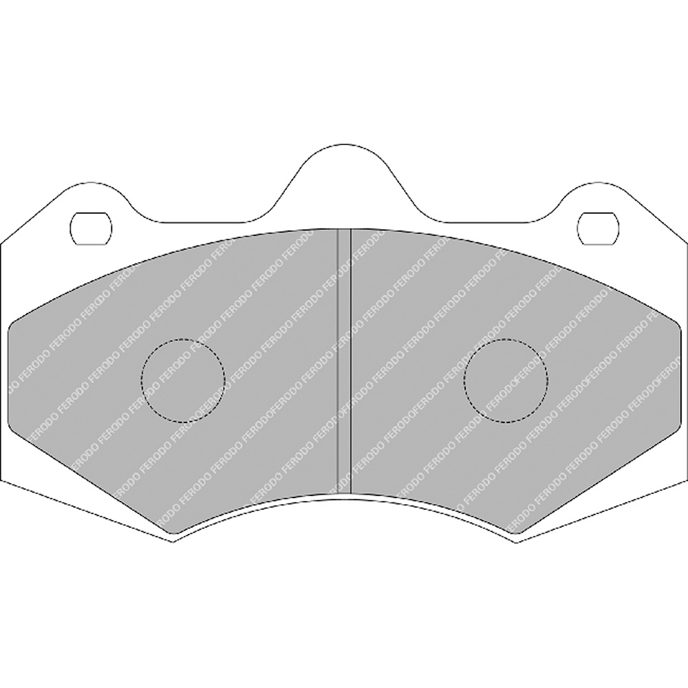 Pastiglie freno anteriori Ferodo DS Performance - Cod. FDSR3084 per Holden COMMODORE, Holden HSV, Holden MONARO